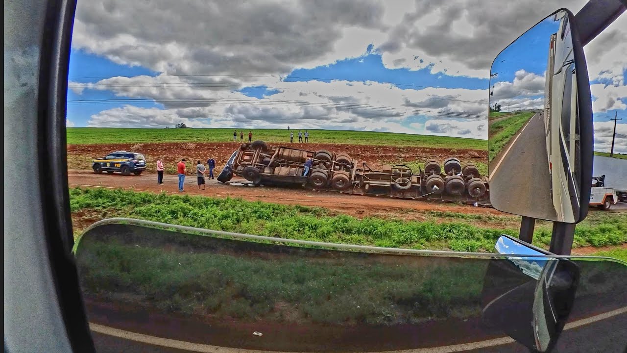 ACIDENTE  NA BR 163 EM TOLEDO 😬