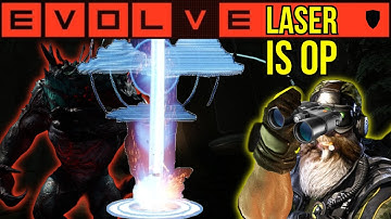 Tech Laser is Strong! Evolve Gameplay 2025