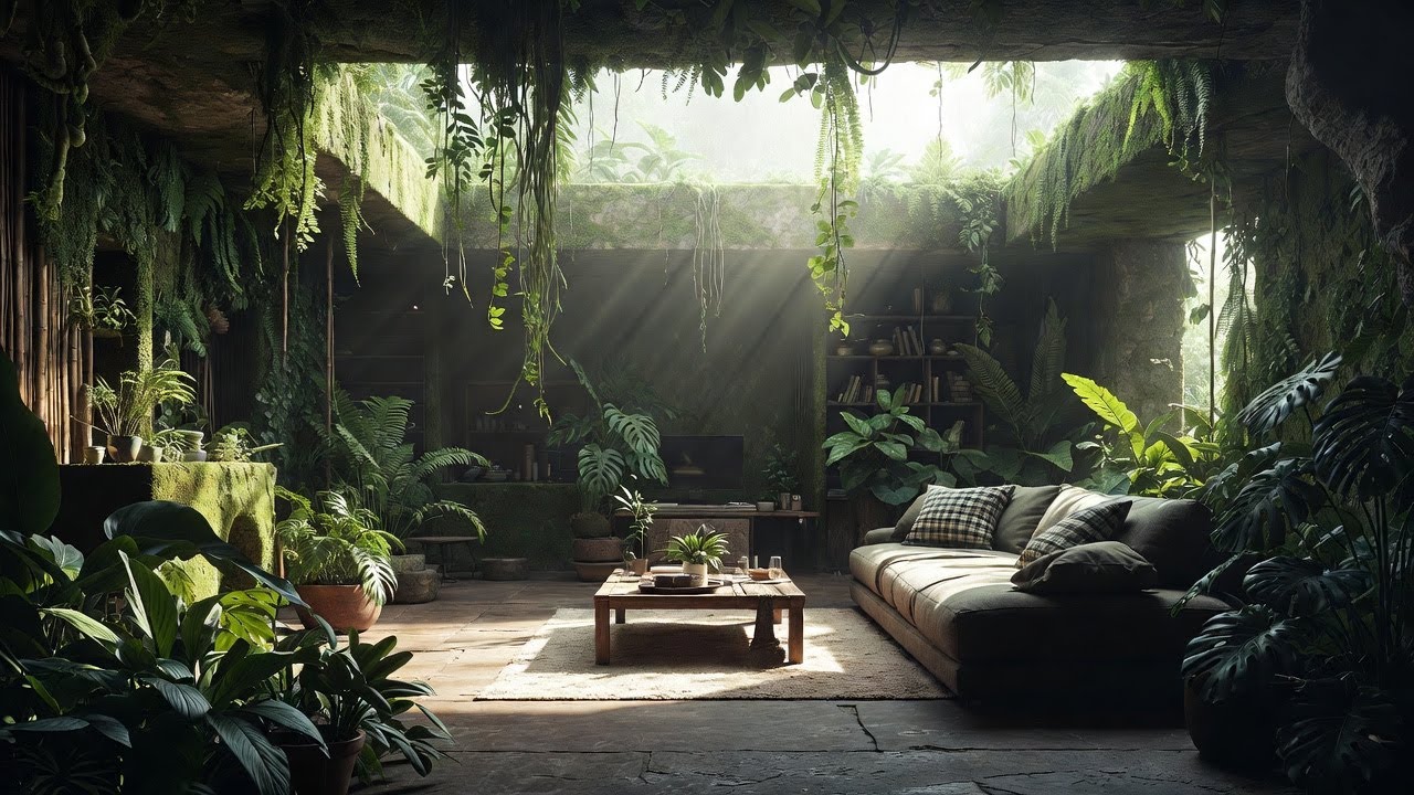 Relax with Jungle & Water Sounds – 1 Hour ASMR