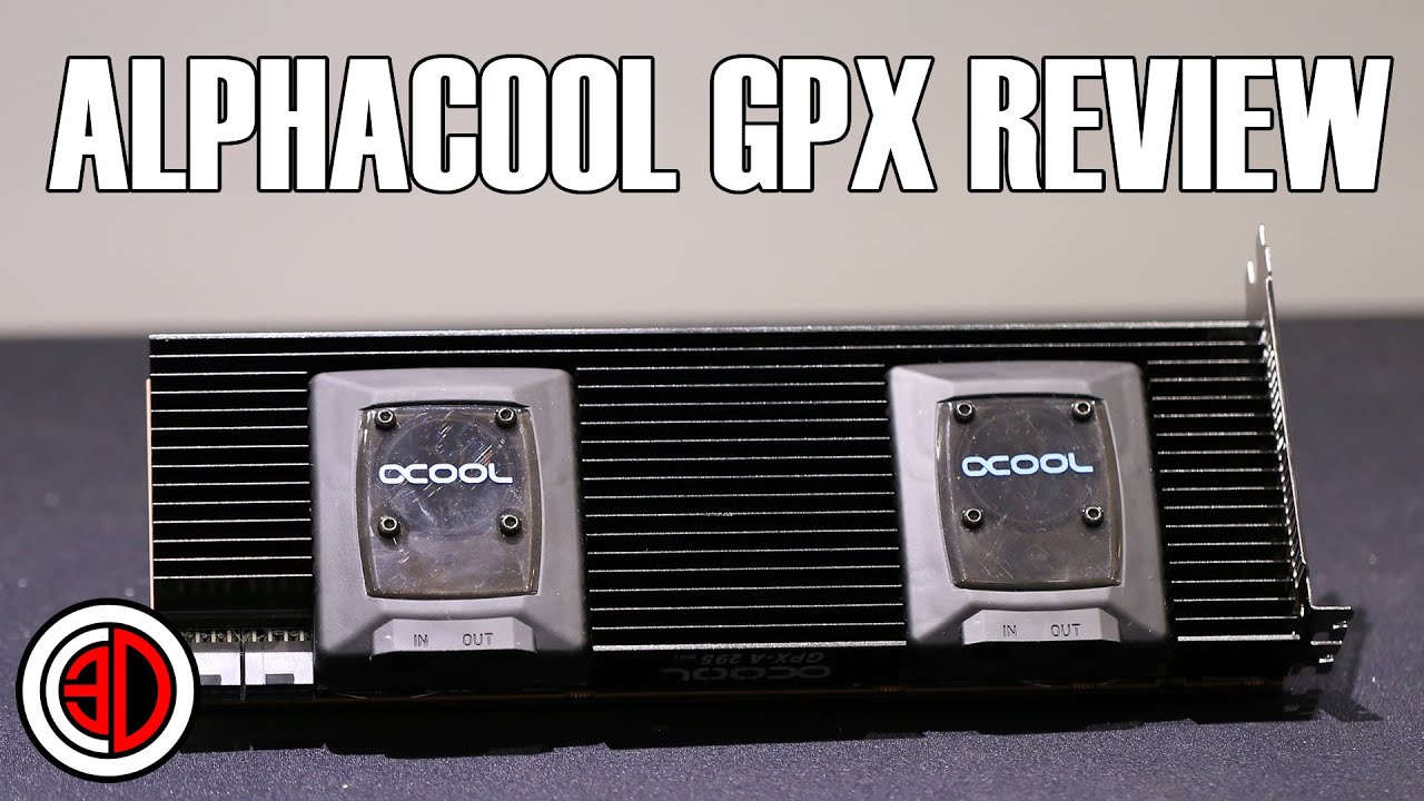 Alphacool NexXxoS GPX Graphics Card Water Cooling Review - YouTube