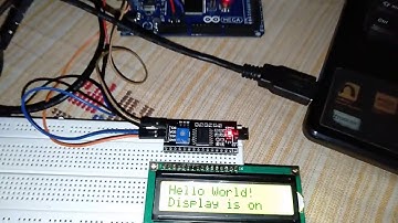 16x2 lcd control using I2C driver and Arduino (Hindi)