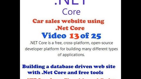 Implementing file resizing in .Net Core 5. Develop a car sales website like eBay using  .NET Core