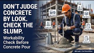 Slump Test Workflow | Concrete Workability Test for Site Engineers | IBG InAI