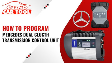 How To Program MERCEDES Dual Clucth Transmission Control Unit | EUROCARTOOL.COM