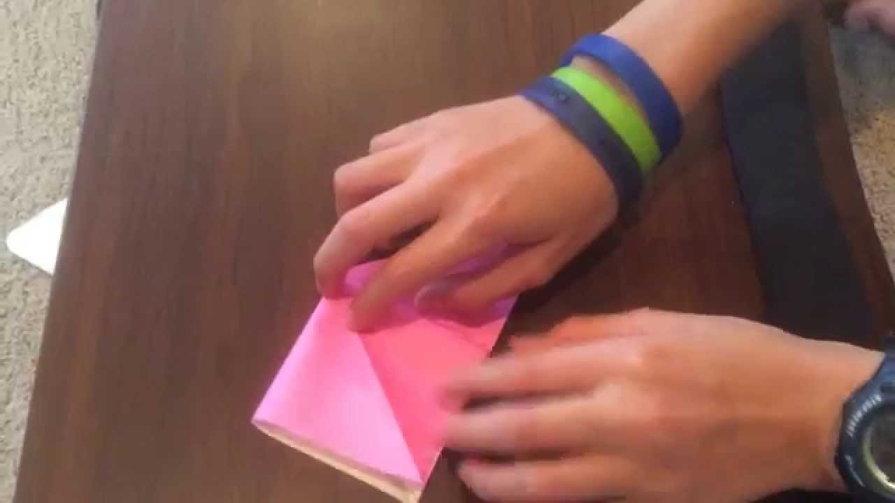 Origami Basic Fold Squash Fold YouTube