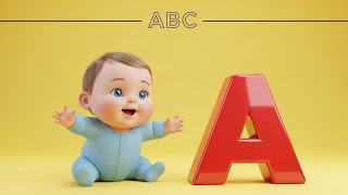 A to Z Alphabet | 3D ABC Learning for Children (USA Kids) #early #abcsong #kindergarten 
