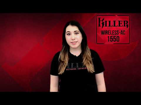 Jaringan Pembunuh - Killer Wireless-AC 1550 adalah WiFi terbaik untuk bermain game