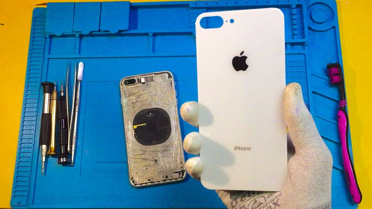 iPhone 8 Plus || Glass Replacement !!😱 #tgf #techgodfather 🔥🔥🔥 - YouTube