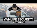 10 EFFECTIVE VANLIFE SECURITY SYSTEMS  🔒  Don't Let Them Ruin The Dream!