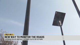 Laurens Police Department installs license plate readers