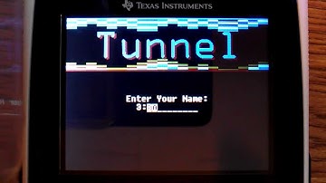 TI84+C Tunnel v1.0 Game