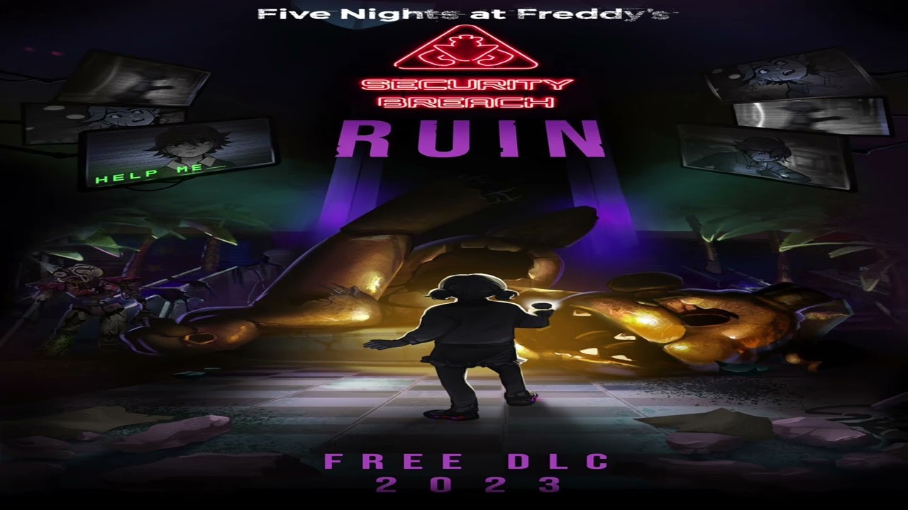 FNAF Security Breach RUIN - NEW Trailer DLC Five Nights at