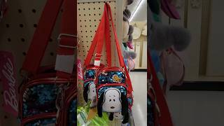 SNOOPY & WOODSTOCK BLUE SEQUIN SHOULDER BAG $11.99 - PEANUTS CARTOON CHARACTER - GREAT GIFT IDEAS
