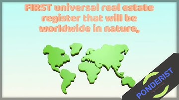 Global Property Register - Blockchain meets real-estate