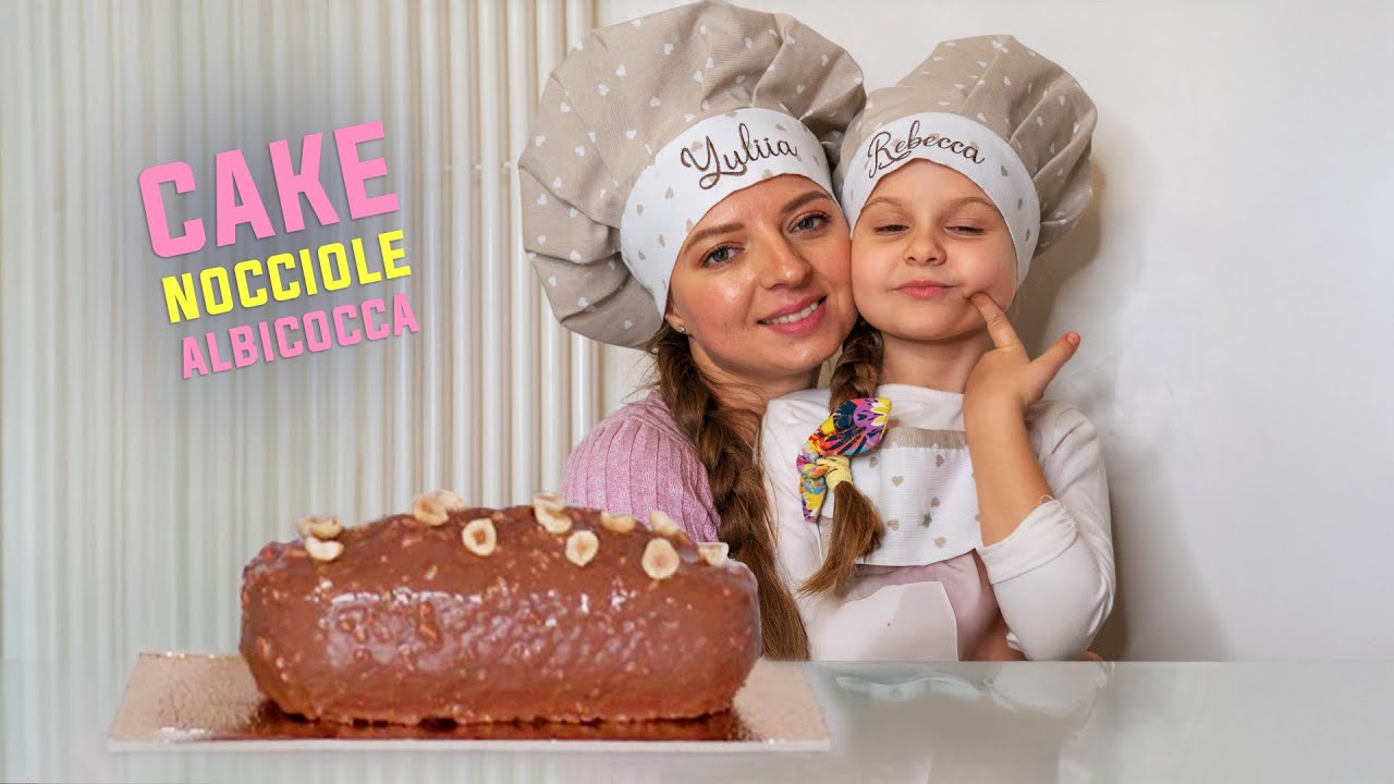 Cake all'Albicocca e Nocciole Soffice 💖 Preparato con la mia piccola