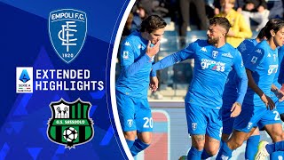 Empoli vs. Sassuolo : Extended Highlights | Serie A | CBS Sports Golazo