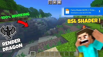 BEST LOW END SHADER FOR MINECRAFT PE 1.19.60+ | RENDER DRAGON SUPPORT SHADER | IM SAKIB