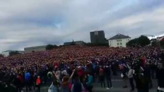 Iceland Won!!! Viking cry