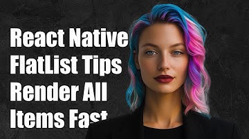 React Native FlatList: Render All Items at Once - Solutions & Tips