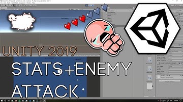 Binding of Isaac stats setup + enemy melee attack - Unity 2019 Beginner Tutorial