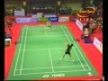 2003 Badminton Hong Kong Open - Lin Dan vs Boonsak-pt 1of 2