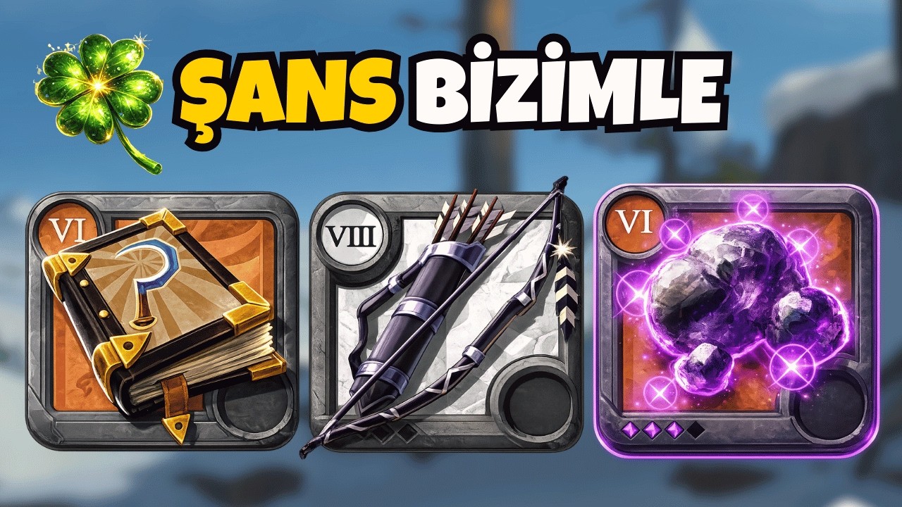 Gather Günlükleri Bölüm 7 / Şanslı Bir Gün :) / Albion Online