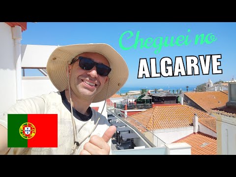 Chegando no hostel em Lagos, ALGARVE ??