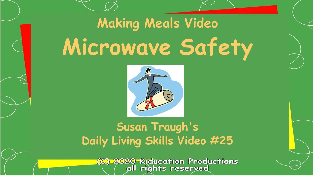 Video of safety of microwave ovens explained through science