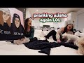 PRANKING ALISHA AGAIN LOL!! Vlogmas Day 23