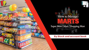 How To Use Stock And Account Book Software for Mart | Supermart | Barcode Bill & Purchase | English