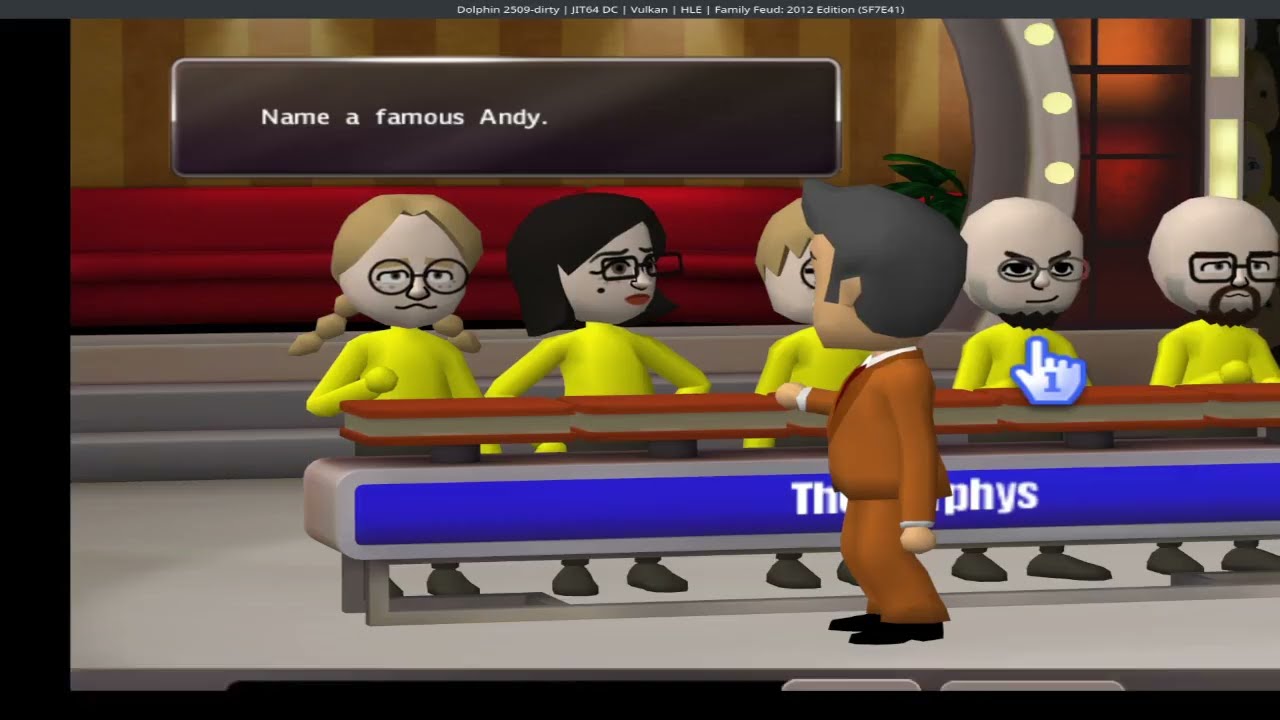 Family Feud The Murphys VS The Bonzers (Family Feud 2012 Edition) (Wii)