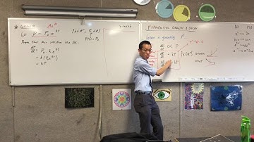 Exponential Growth and Decay (2 of 4: Satisfying the DE by integration/differentiation)