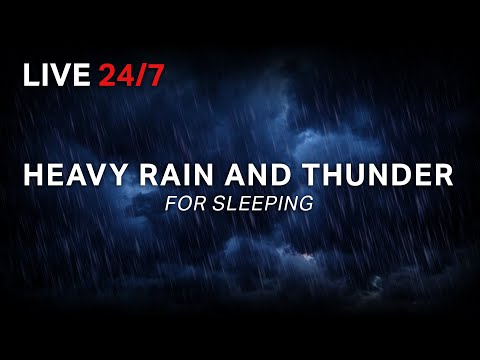Heavy Rain And Thunder Sounds For Sleeping 247 Livestream Sleep Sounds Beat Insomnia Heavy Rain And Thunder Sounds For Sleeping 247 Livestream Sleep Sounds Beat Insomnia