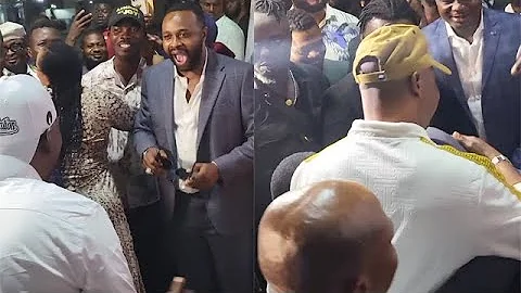 Mc Oluomo & Oganla Alabi Pasuma Surprise Femi Adebayo JagunJagun for his Birthday on Stage Live