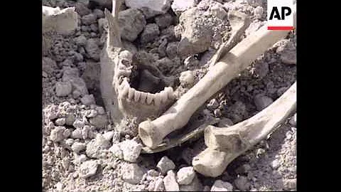 BOSNIA: MORE WAR GRAVES TO BE EXHUMED