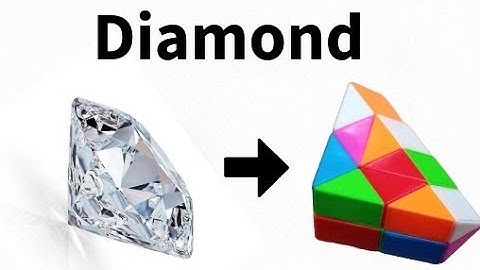 💎💠 How to make a diamond using 24 pieces snake cube puzzle