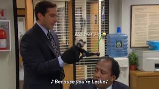 The Office season 2 bloopers ||Who’s Leslie?(Season 2, Episode 9 - Email Surveillance.)