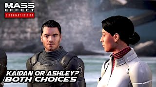 Save Kaidan or Ashley (Both Choices) + Saren Encounter - Mass Effect 1 Legendary Edition