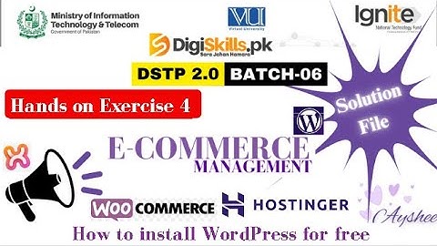 ecommerce exercise 4  | dstp 2.0 batch 06 e-commerce management exercise 4 solution