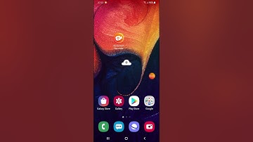Samsung A20 how to split screen