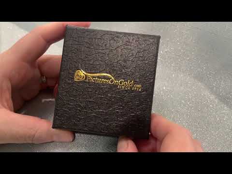 PicturesOnGold.com Build Your Own Custom Sterling 2 Photo Heart Locket Unboxing