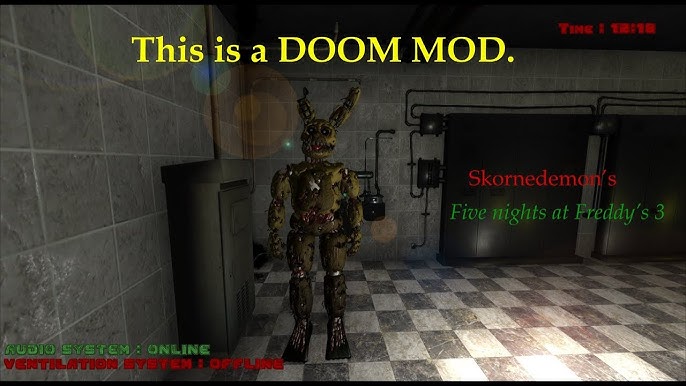 Five Nights at Freddy's 2 Doom Mod REMAKE Release DOWNLOAD in