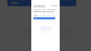 Understanding Negation in Mathematical Logic 12th Math