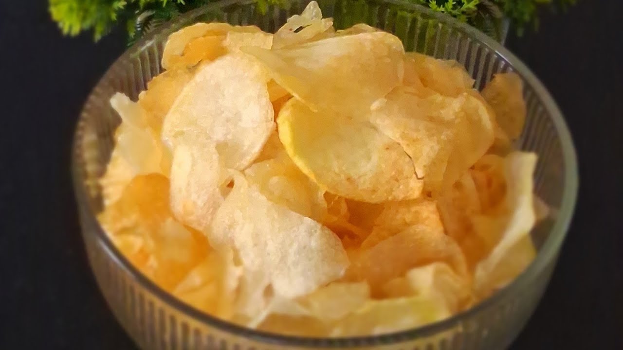 Now make market like crispy potato chips at home | Crispy potato chips recipe 