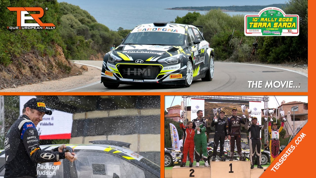 Tour European Rally TER - Tour European Rally 2022 - Rally Terra Sarda - TV Report - YouTube