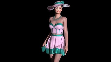 CC4 iClone Up Town Girl Outfit