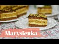 MARYSIENKA - Prăjitură cu nuci si cremă de vanilie (rețetă FARA praf de copt) || Dulcinele  🍰