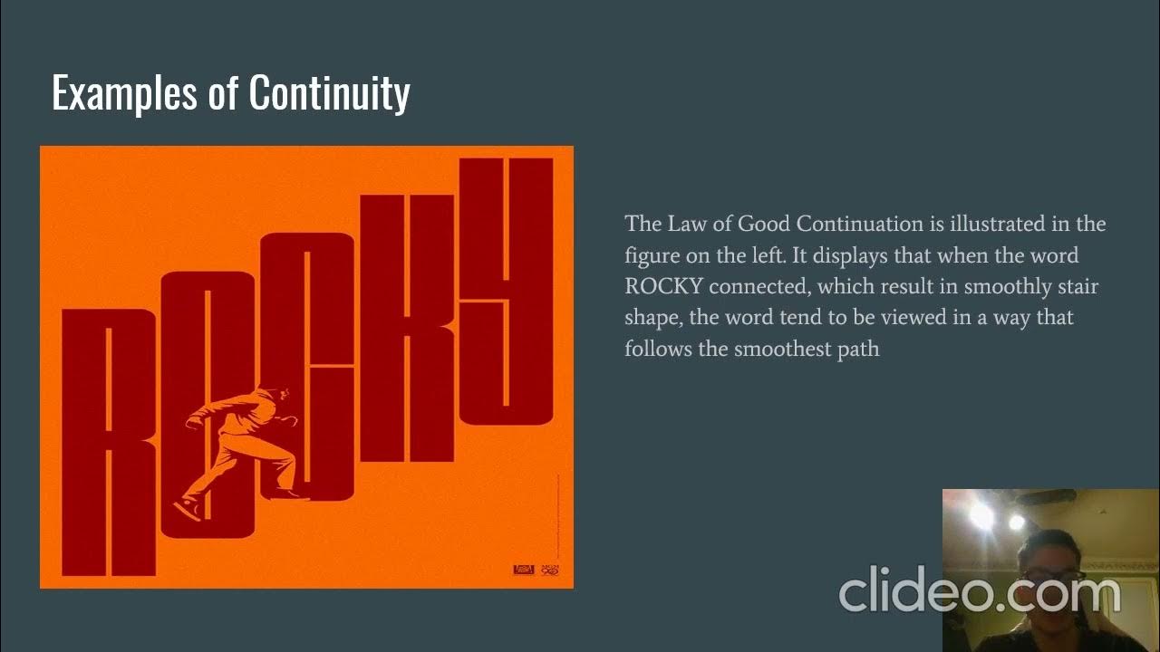 Law of Continuation examples YouTube