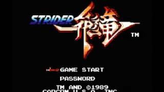 Strider Nes Music - Red Dragon Theme