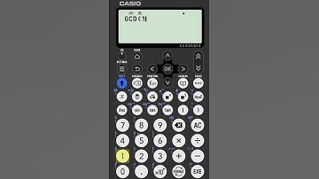 Grootste gemene deler van drie getallen Casio fx-85GT CW | fx-83GT CW #casiocalculator #classwiz